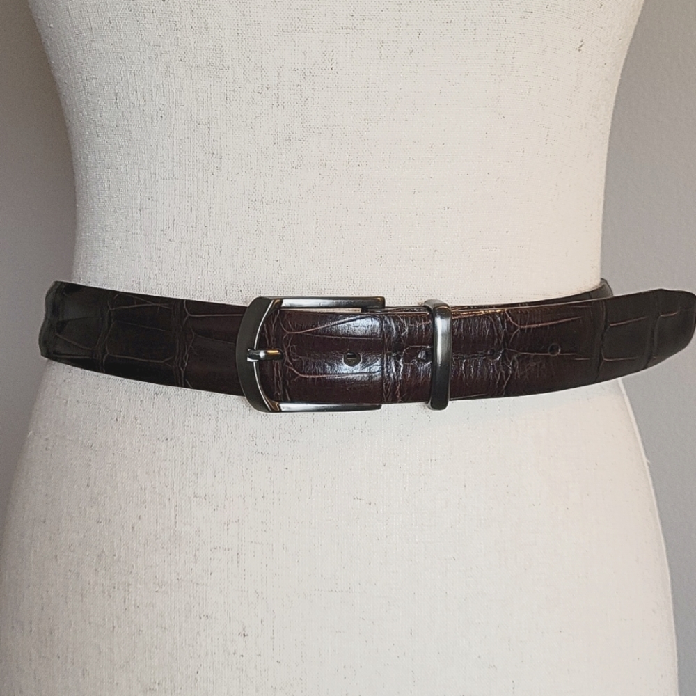 Cole Haan Croco Belt